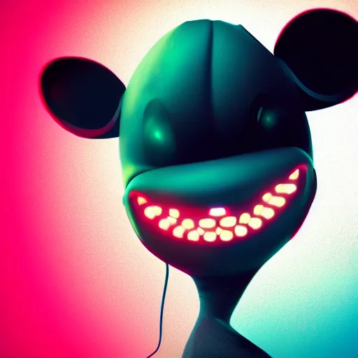 Image similar to deadmau5, illustration, artgerm, octane render, inspired by Greg rutkowski, colorful, studio lighting, full body