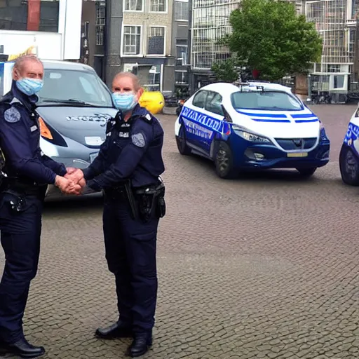 Image similar to dutch police being nice