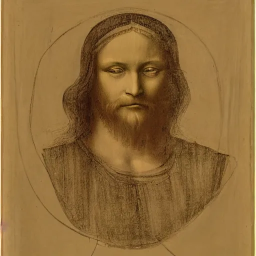 Image similar to Leonardo da Vinci portrait of Felix Kjellberg