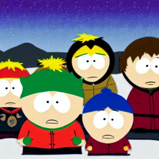 Prompt: south park