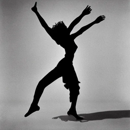 Prompt: dynamic person, exquisite movement, by robert longo