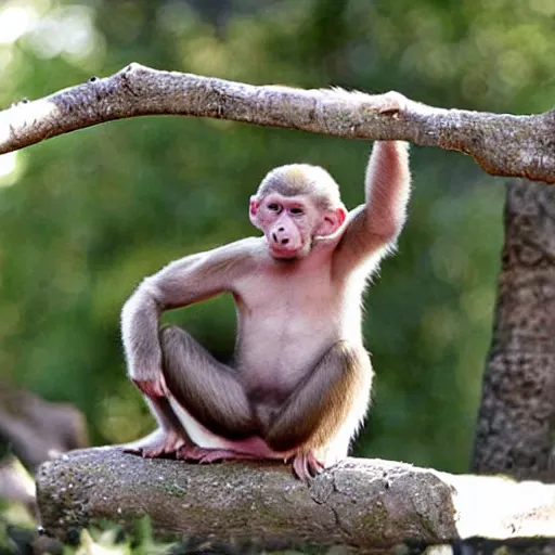 Image similar to vladimir putin as a small monkey