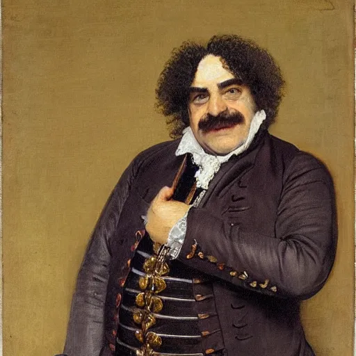 Image similar to wario as an 1 8 th century nobleman, painted by john everett millais