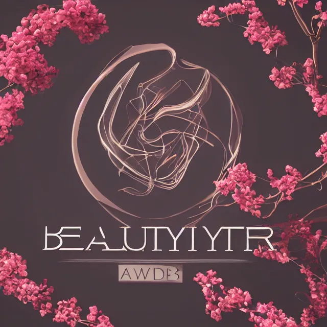 Prompt: beauty logo design. award winning logo, design award, modern, elderberry, illustration, futuristic, digital art, sci - fi, unreal engine, cinematic, octane render, clear sharp focus,