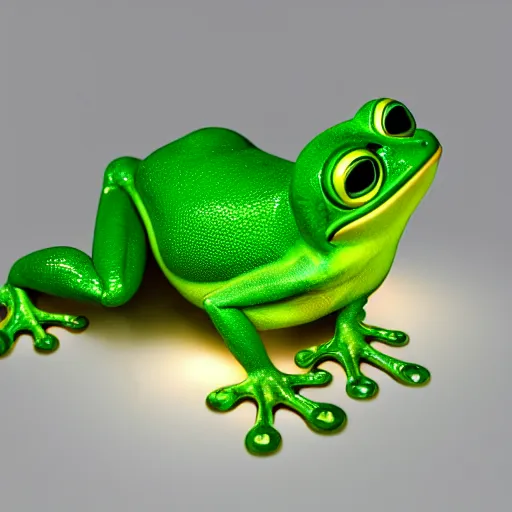 Prompt: cute pepe anthro green frog, cinematic key light ultra realistic, photorealistic, dramatic volumetric lighting award winning 8 k ray tracing
