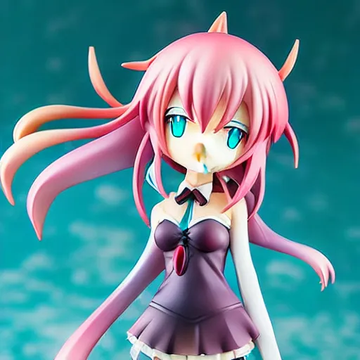 Image similar to anime figurine of cosmic horrors, personification, official store photo, commercial photo, featured on amiami, 4 k, 8 5 mm, beautiful composition