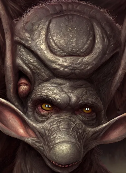 Prompt: , goblin, detailed eyes, cute, fantasy, intricate, highly detailed, digital painting, 4k, HDR, concept art, smooth, sharp focus, illustration, by Wayne Reynolds