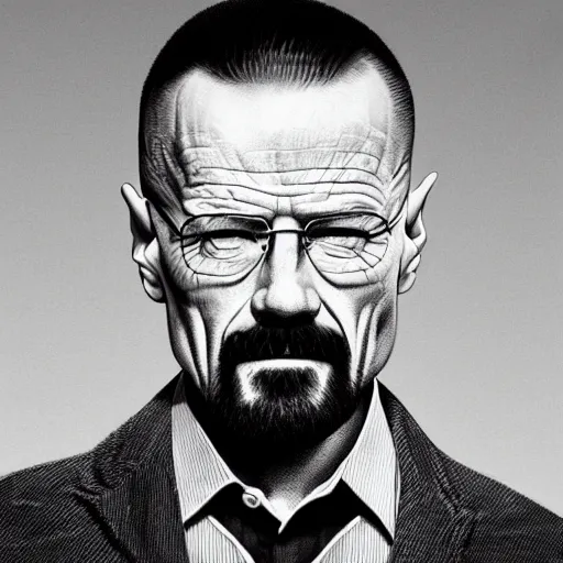 Image similar to gigachad walter white