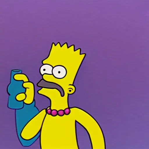 Image similar to still from The Simpsonsl