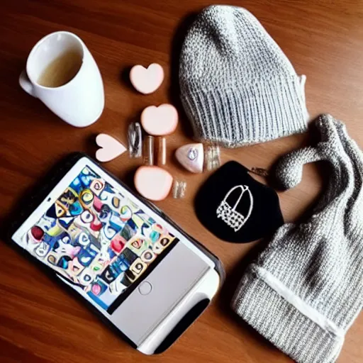 Prompt: basic white girl starter kit