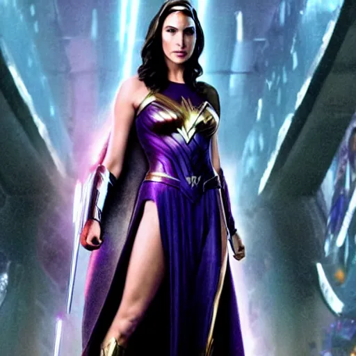 Prompt: gal gadot as thanos