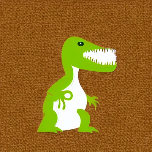 Image similar to dinosaur vector icon. isolated dinosaur, vector illustration. white background.