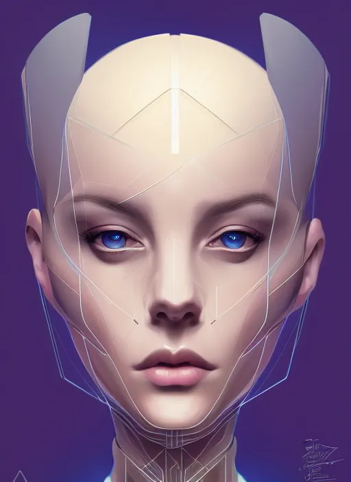 Image similar to symmetry!! portrait of female android, intricate, elegant, highly detailed, digital painting, artstation, concept art, smooth, sharp focus, illustration, art by fra angelico and greg ruthkowski