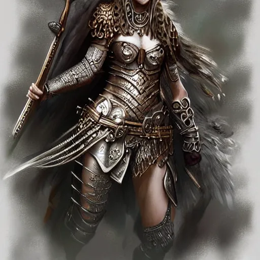 Image similar to beautiful extremely detailed intricate concept art depicting a warrior by wlop. shining jewelry. bcy. net