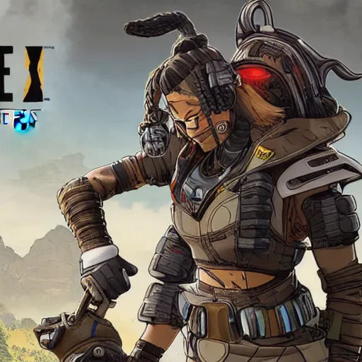 Prompt: apex legends loba