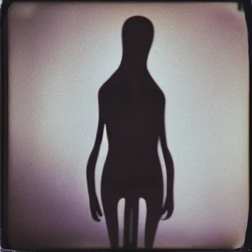 Prompt: a buzzard mannequin in a dark room, abandoned, creepy, eerie, scary, old polaroid, expired film, out or focus,