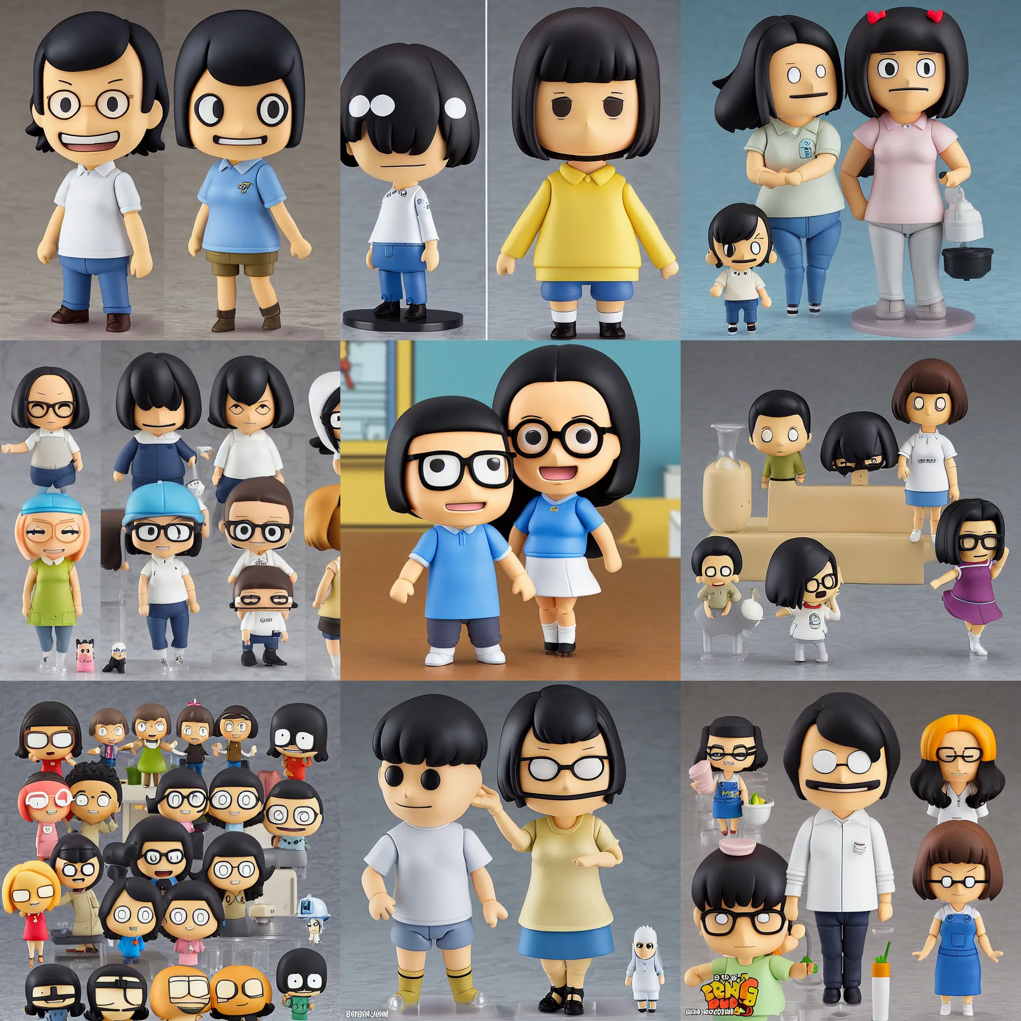 Bobs Burgers  Anime Style an art print by Jet Falco  INPRNT