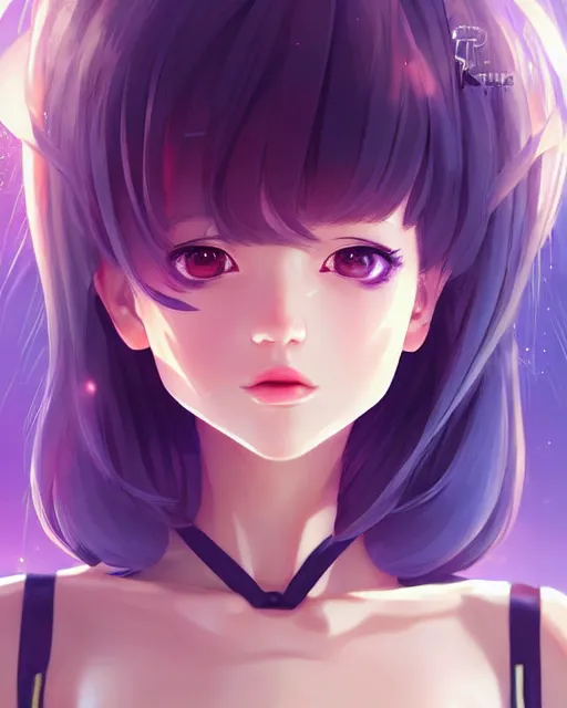 Image similar to portrait anime space cadet girl cute - fine - face, pretty face, realistic shaded perfect face, fine details. anime. realistic shaded lighting by ilya kuvshinov nad 4 r and serafleur and rossdraws giuseppe dangelico pino and michael garmash and rob rey, iamag premiere, aaaa achievement collection, elegant, fabulous, eyes open in wonder