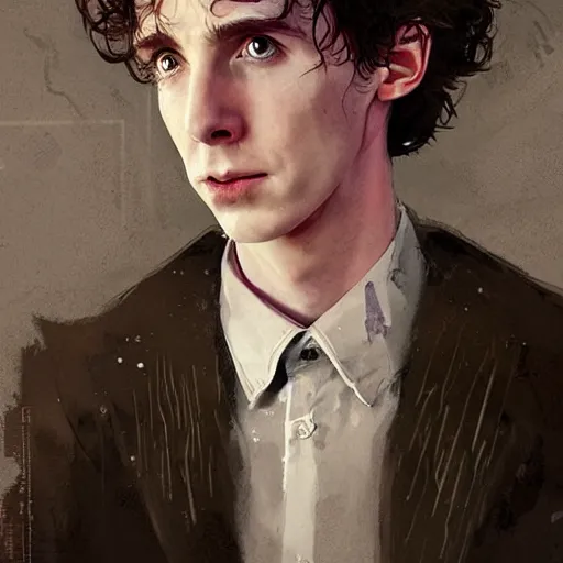 Prompt: portrait of a hybrid of benedict cumberbatch and freddie highmore and and timothee chalamet like the doctor who, photo realistic, highly detailed, perfect face, fine details, by ismail inceoglu, vdragan bibin, hans thoma, greg rutkowski, alexandros pyromallis