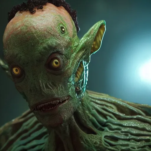 Image similar to a photosynthetic alien, the expanse