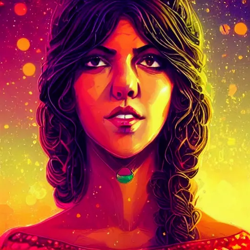 Image similar to beautiful charming goddess of sunshine and roses, inspired by stephanie beatriz and ruby rose, character art portrait, deviantart artstation, by alena aenami, by michael whelan, behance hd, bokeh