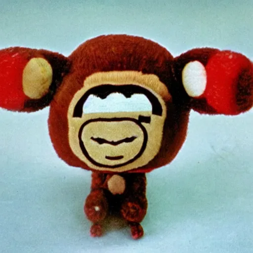 Image similar to soviet cartoon character cheburashka