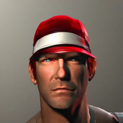 Image similar to Terry Bogard, realistic volumetric lighting, ultra detailed, unreal engine render, award winning, photo-realistic, featured in artstation