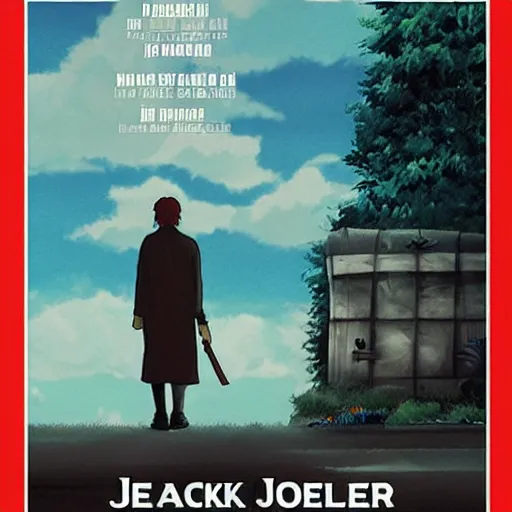 Prompt: Movie Poster about Jack The Reaper English Serial Killer biopic by Studio Ghibli