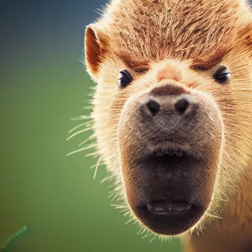 Image similar to hyperrealistic dslr film still of justin bieber disguised as capybara, stunning 8 k octane comprehensive 3 d render, inspired by istvan sandorfi & greg rutkowski & unreal engine, perfect symmetry, dim volumetric cinematic lighting, extremely hyper - detailed, incredibly real lifelike attributes & flesh texture, intricate, masterpiece, artstation, stunning