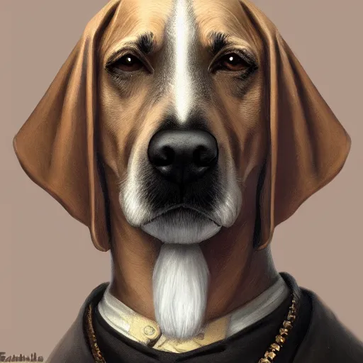 Prompt: a portrait of SnoopDog , bored, illustration, soft lighting, soft details, painting oil on canvas by Edmund Blair Leighton and Charlie Bowater octane render trending on artstation d&d characters, 4k, 8k, HD