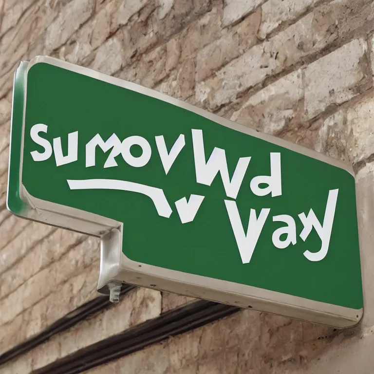 Image similar to subway restauraunt sign