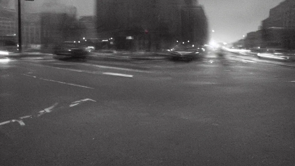 Prompt: chiaroscuro discarded traffic