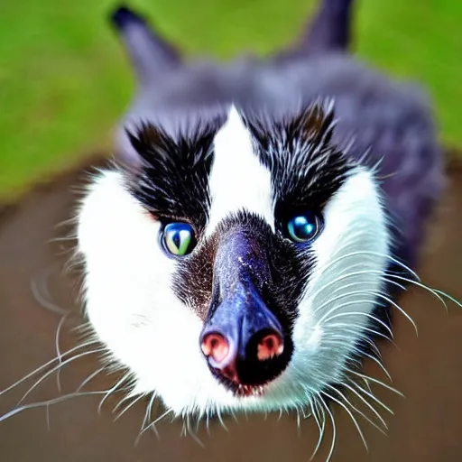 Image similar to a goose - cat - hybrid, animal photography