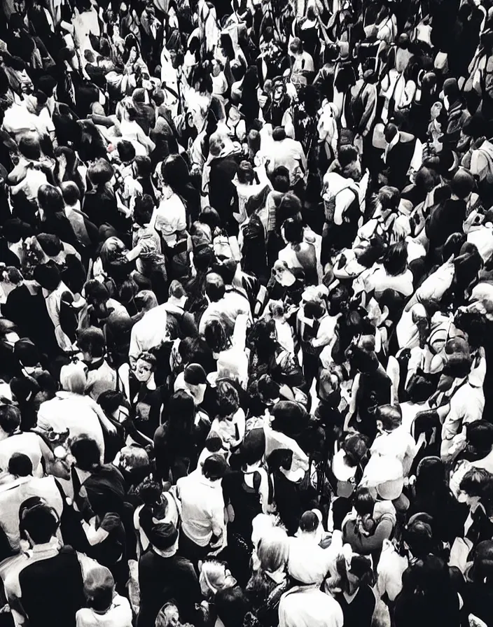 Image similar to “ elevator, crowded full of people ”