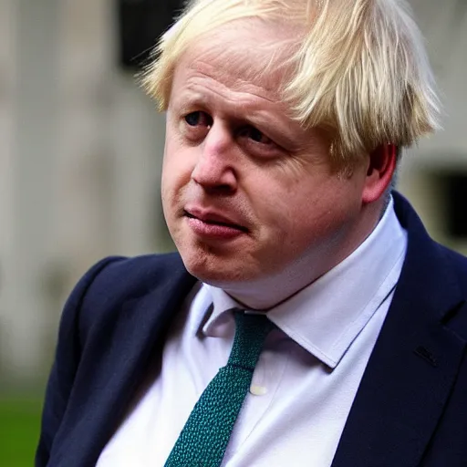 Prompt: Boris Johnson with a good haircut