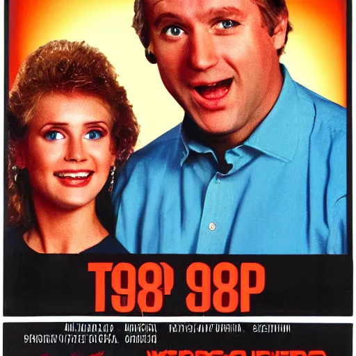 Prompt: 1986 VHS cover for movie Top Pun