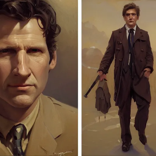 Prompt: sargent and leyendecker and greg hildebrandt, head and shoulders portrait of todd howard in the world of andrew wyeth, stephen bliss, unreal engine, fantasy art by greg rutkowski, loish, rhads, ferdinand knab, makoto shinkai, ilya kuvshinov, rossdraws, global illumination, radiant light, detailed and intricate environment