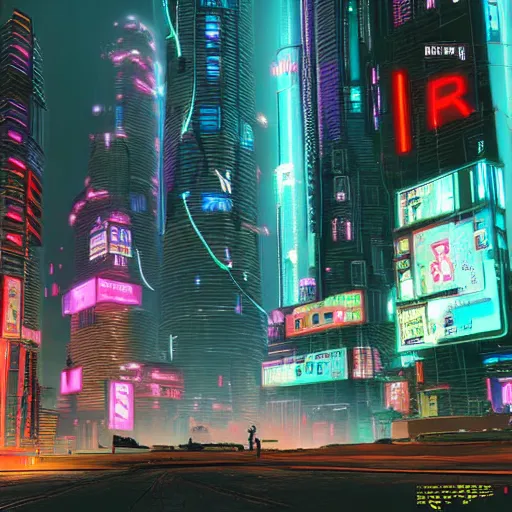 beautiful cyberpunk city | Stable Diffusion | OpenArt