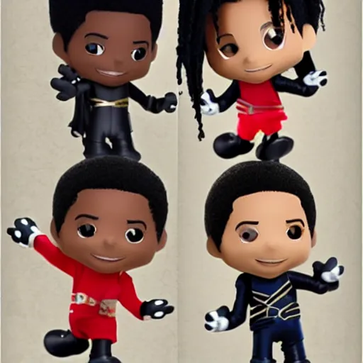 Image similar to single michael jackson, michael jackson, black panther, michael jackson, michael jackson, michael jackson, michael jackson, michael jackson, ( ( ( mickey mouse ) ) ), nendroid, stephen bliss style