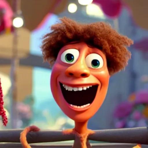 Image similar to Trippie Red in Pixar movie,