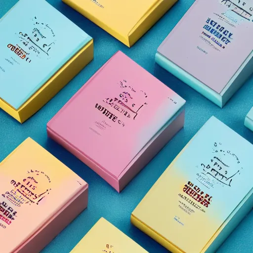 Prompt: pastel colours, conceptual packaging, alcohol, label design, behance, packaging of the world, award, front label, packaging design, craft