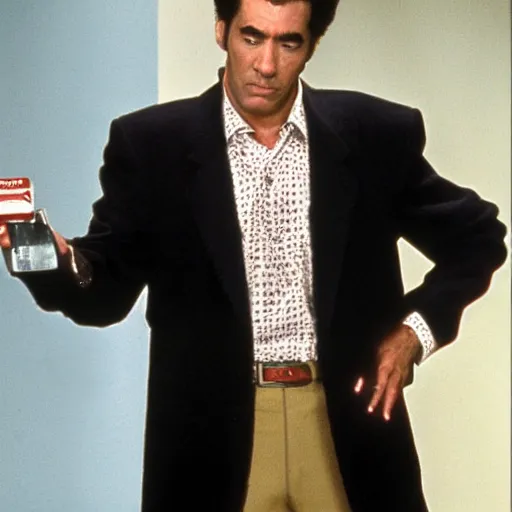 Image similar to holy crap it's kramer from seinfeld!