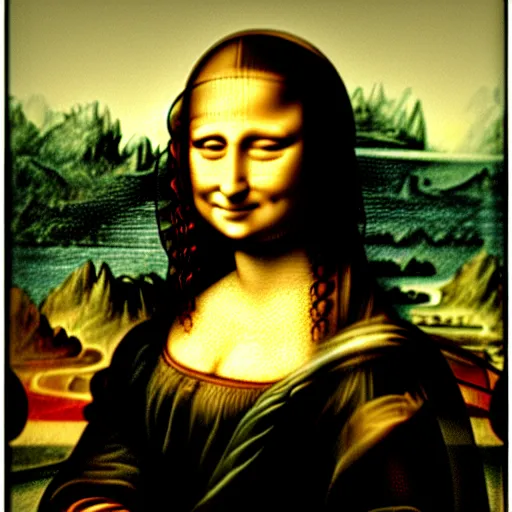 Image similar to the mona lisa