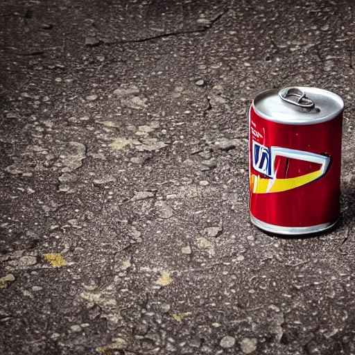 Image similar to photograph “WD40” energy drink can, HD, 8k, RED camera