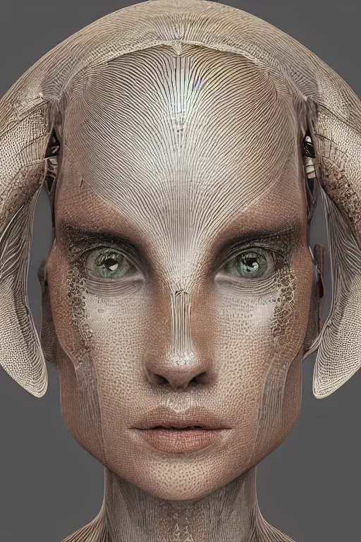 Image similar to biomedical design of an attractive serene android, natural background out of focus, cinematic lighting, intricate, elegant, super highly detailed, art station, concept art, smooth, sharp focus, no blur, no dof, extreme illustration, Photorealism, HD quality, 8k resolution, cinema 4d, 3D, beautiful, delicate, art by artgerm and greg rutkowski and alphonse mucha and loish and WLOP