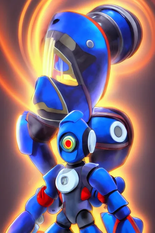 Image similar to robot ninja mask helmet megaman x zero rockman 2 0 2 2 switch game boss legacy collection fanart artsation hyper realistic, octane render clouds, neon colors, bright lights, avatar movie style blue color, 3 2 k image, avatar movie with what if marvel style animation, xel - shaded animation style