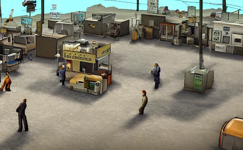 Image similar to Breaking Bad the game, PS1 Screenshot