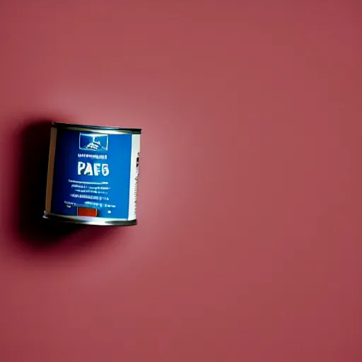 Image similar to can of paint, minimal, modern