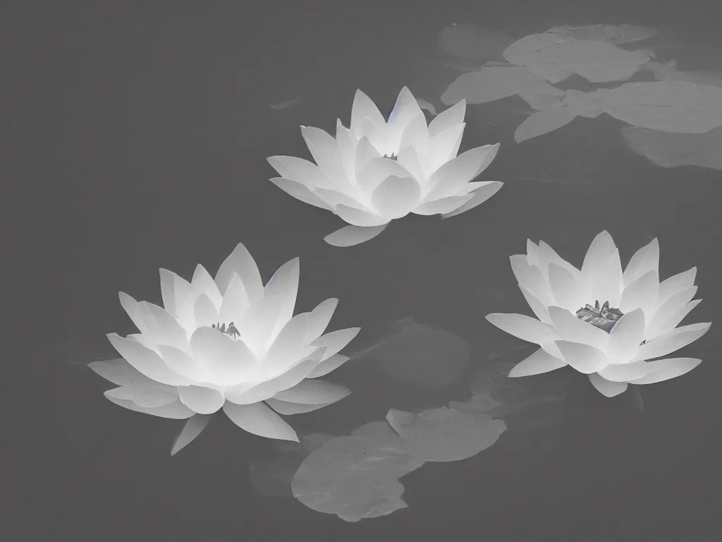 Prompt: double exposure lotus, space