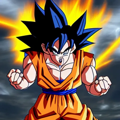 Image similar to goku ssj 7, dbz